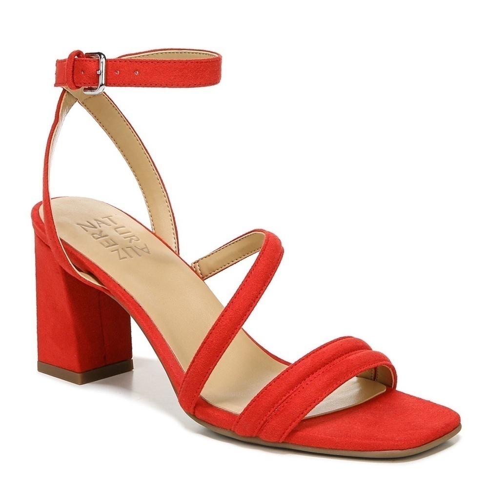 NATURALIZER Rizzo Ankle Strap Dress Sandals (WIDE)